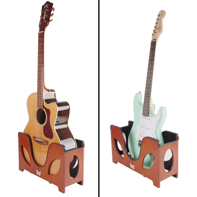 

Guitar Stand, Folding Guitar Floor Stand, Adjustable Guitar Stand Musical Rack Holder Guitar Partabht