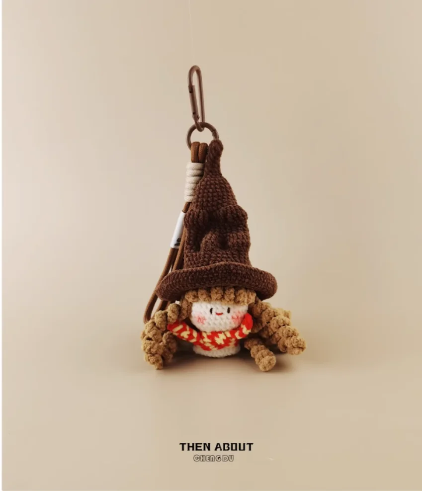 Cute Magic Academy Hermione bag pendant pendant Keychain pendant niche senior gift