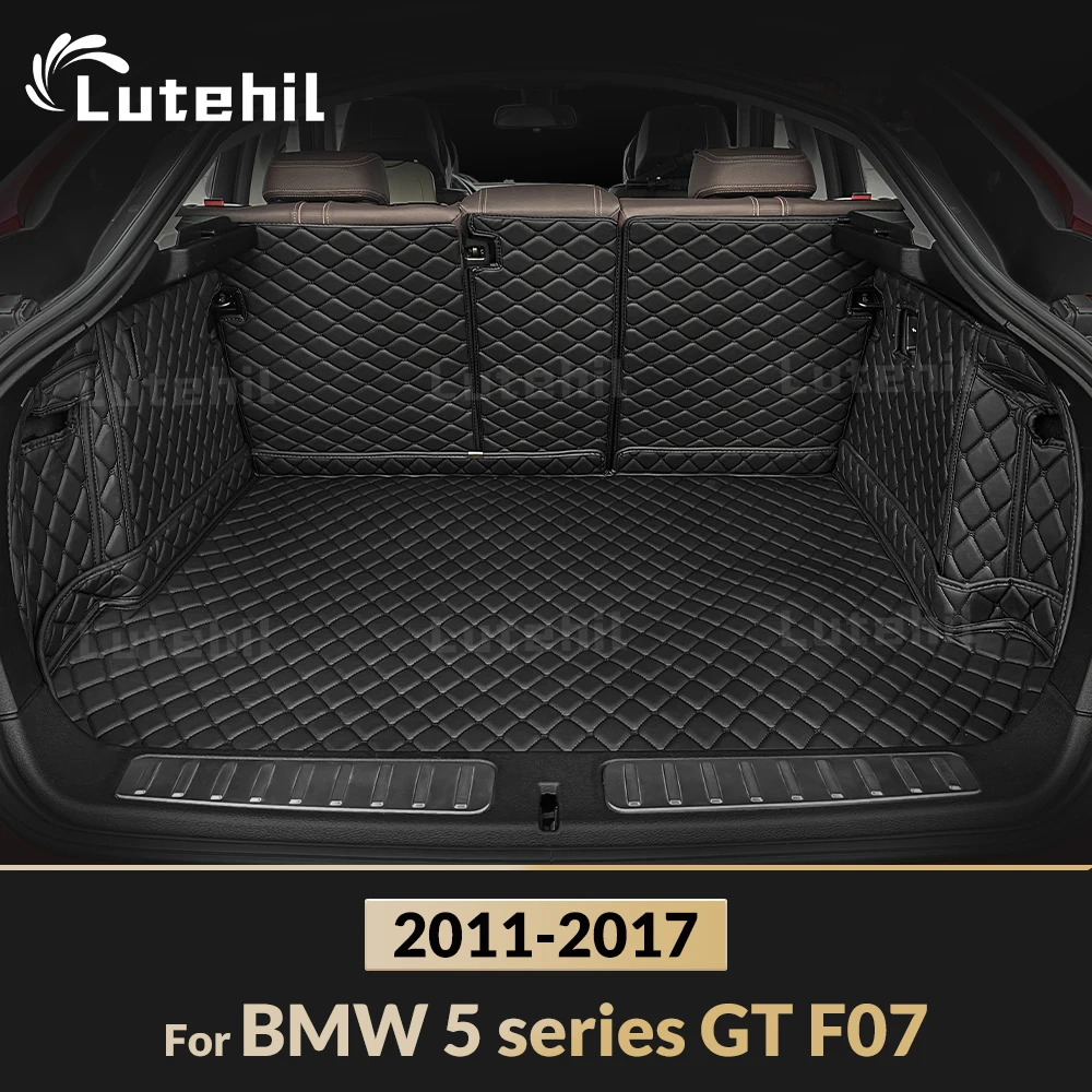 For BMW 5 series GT F07 2011-2017 16 15 14 13 12 Full Coverage Trunk Mat Car Boot Cover Pad Cargo Liner Interior Accessories