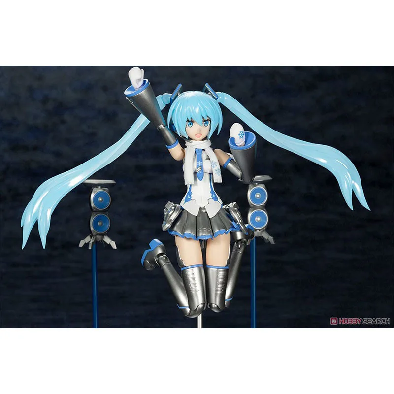 Kotobukiya Vocaloid Hatsune Snow Miku Assembly Model Fag Fg068 Frame Music Girl Action Anime Figure Collectile Toys for Boy