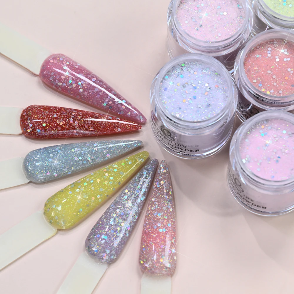 

Набор для 3D-маникюра: 6 баночек по 10 мл, акриловая пудра для наращивания ногтей, быстросохнущая, оттенки нюд/розовый/коричневый