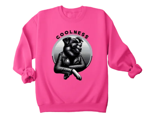 Polarshe Coole Hond, Origineel Ontwerp, Grappig Cadeau, Puppy, Zwarte Hond, Grappig Cadeau/Sweatshirt