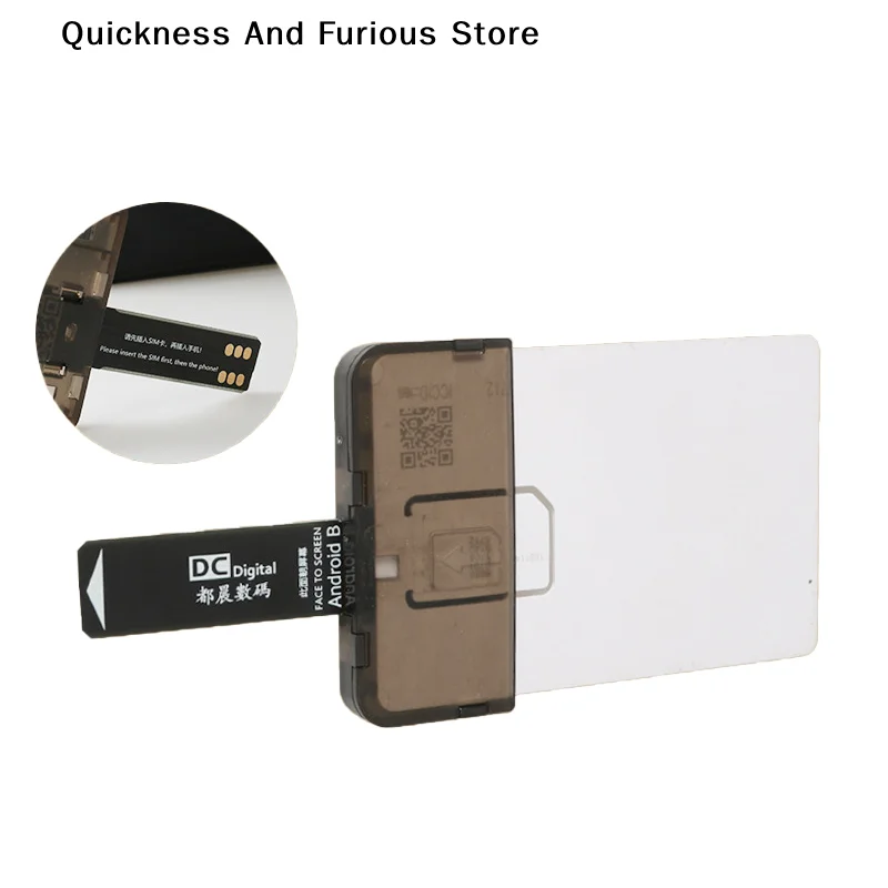 【TO】1Pc SIM Card Adapter SIM Card Reader Mini SIM Nano For Android Phone (Plug And Play) Moble Phone Accessories