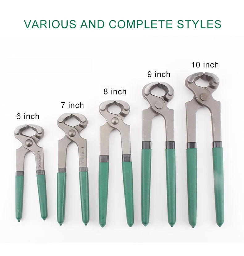 6-10 Inch DIY Pliers Carbon Steel Pincers Multi-functional Grip Nail Puller For Woodworking Carpenter Hand Tools Cut Wire Repair