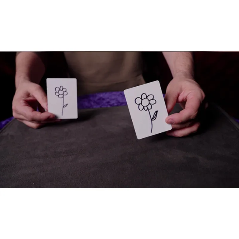 Blank Vision By Giovanni C Card Magic and Trick Decks Close Up Performer Magician Illusions Gimmicks Poker Cards Magic Props Fun