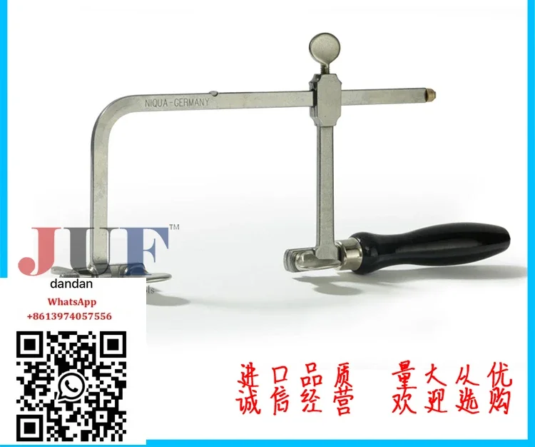 Working in German handheld movable saw bow * free 1 tie saw wire, woodworking jewelry DIY latte flower handmade curve saw