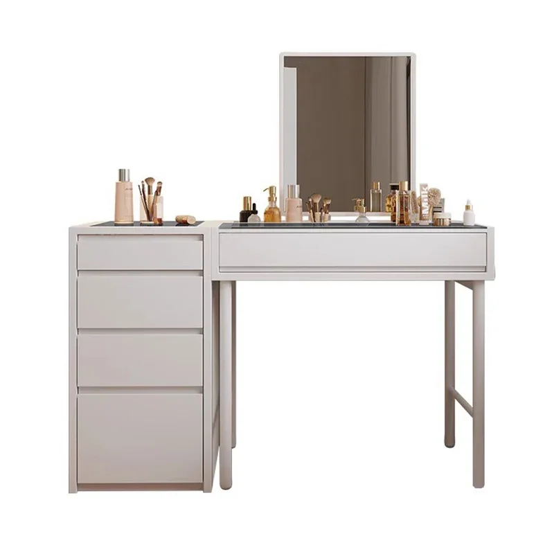 

Bedroom Multifunctional Dressing Table Drawer Nordic Luxury European Dressing Table Woman Mirror Schminktisch Home Furniture