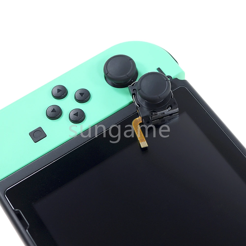 15 قطعة وحدة استشعار عصا تناظرية ثلاثية الأبعاد لوحدة تحكم Switch Lite OLED V6.0 عصا التحكم بتأثير القاعة