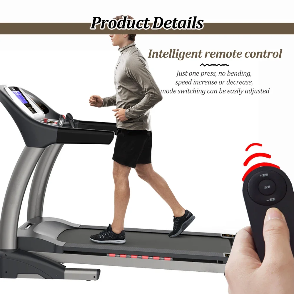 

F6B Ультра-тихая мини-складная беговая дорожка для дома с сенсорным экраном, небольшая беговая машина для фитнеса для домашнего использования