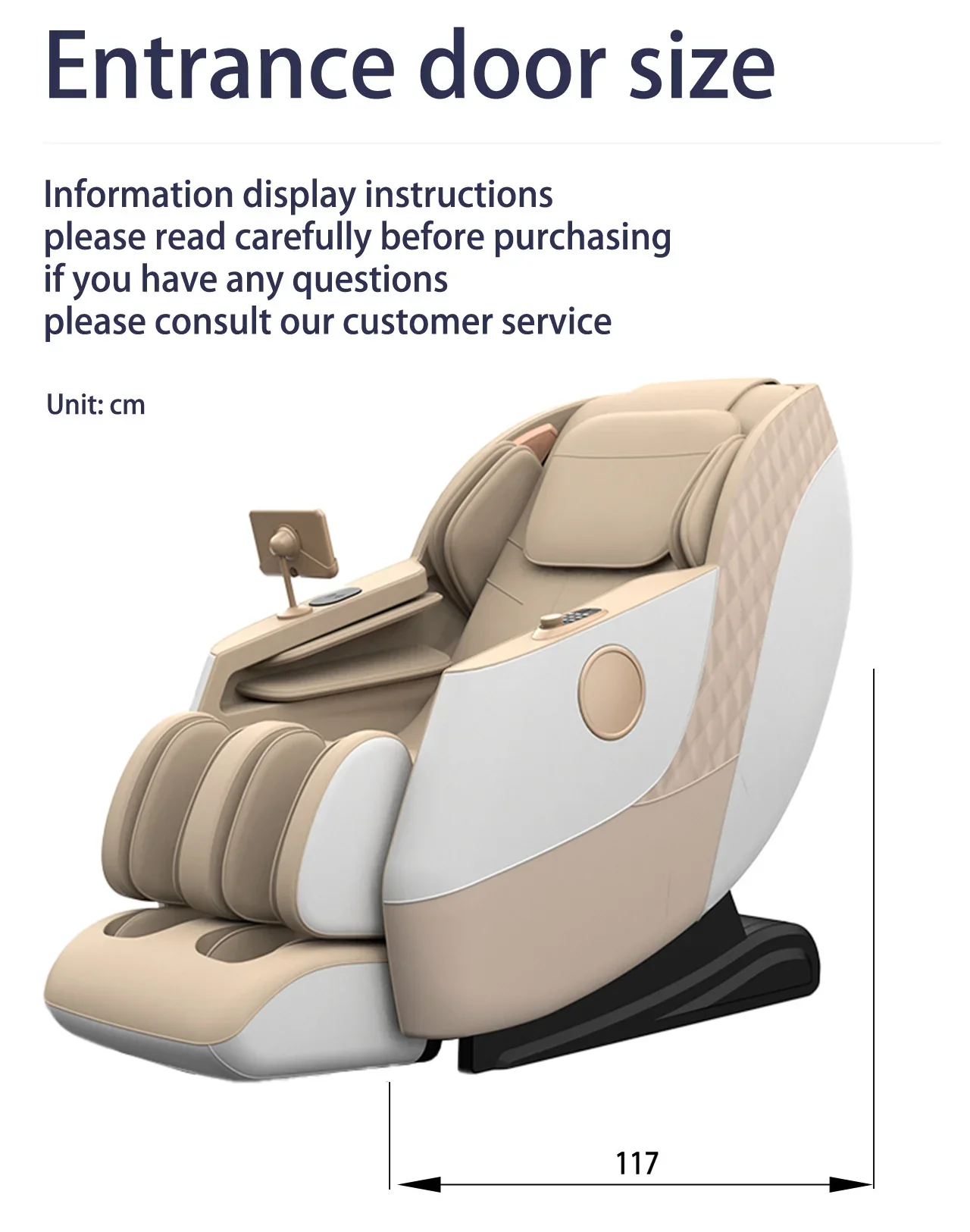 2025 Best Luxury Full Body 8D No Gravity Massage Chair New Design with Heating & Shiatsu Function Leisure Chair on Sale