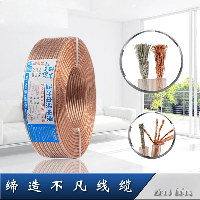 Pure Copper National Standard Audio Cable, Gold and Silver Wire 600 Core Audio Surround Line, Home Decoration Engineering Line