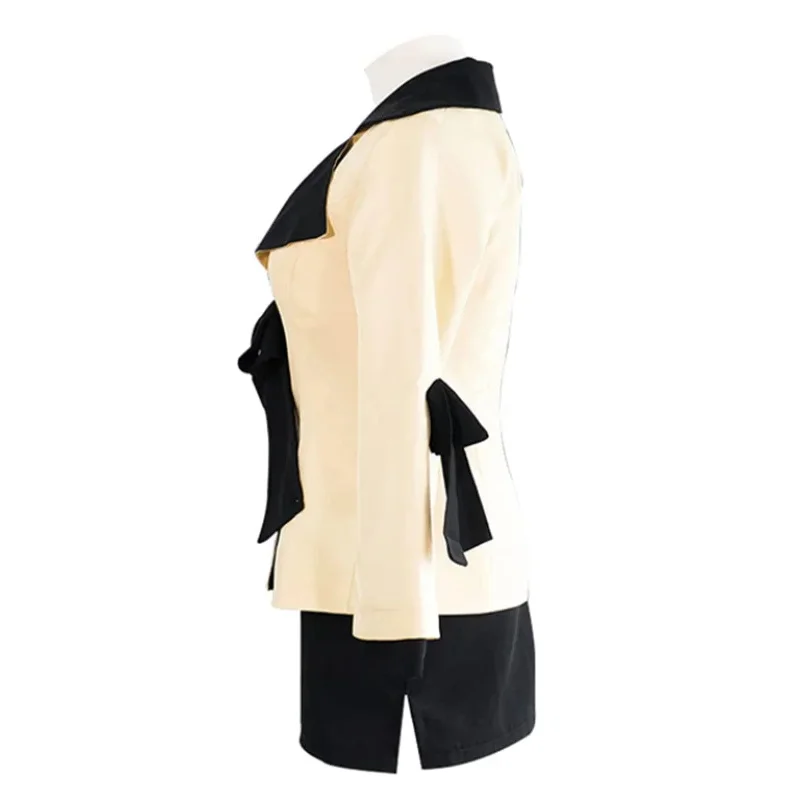 SingXeng Anime Steins Gate Kiryu Moeka Kostum Cosplay Gaun Wanita Kemeja Anak Perempuan Setelan Natal Halloween Sesuai Pesanan