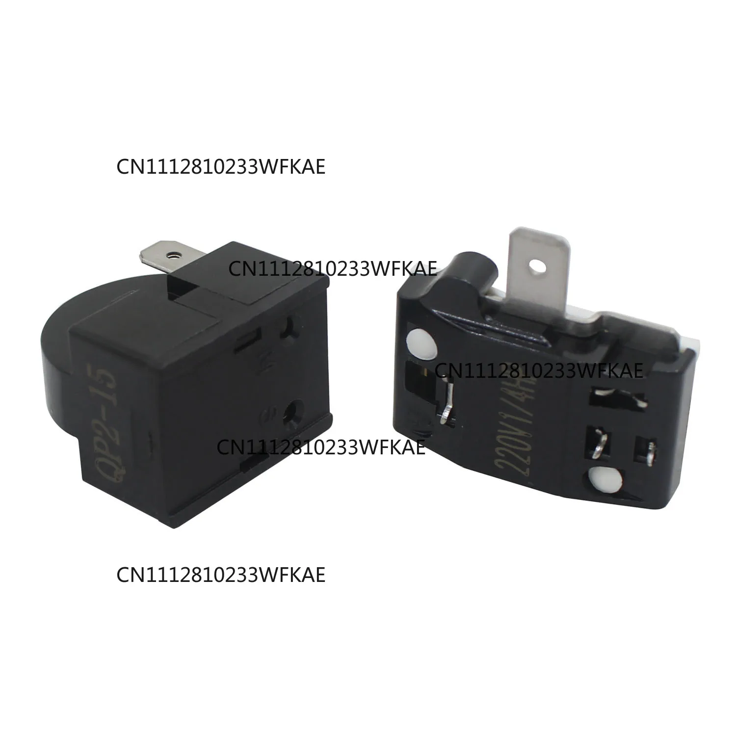 Refrigerator ptc starter relay QP2-15 compressor thermal overload protector