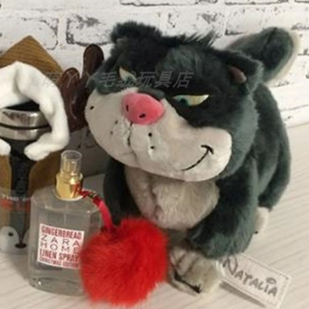 Kuromi Disney Aschenputtel Luzifer Katze Anime Plüsch Puppe Spielzeug Muppet Babys Freund Kinder Geburtstags geschenk auf Lager Überraschung geschenk