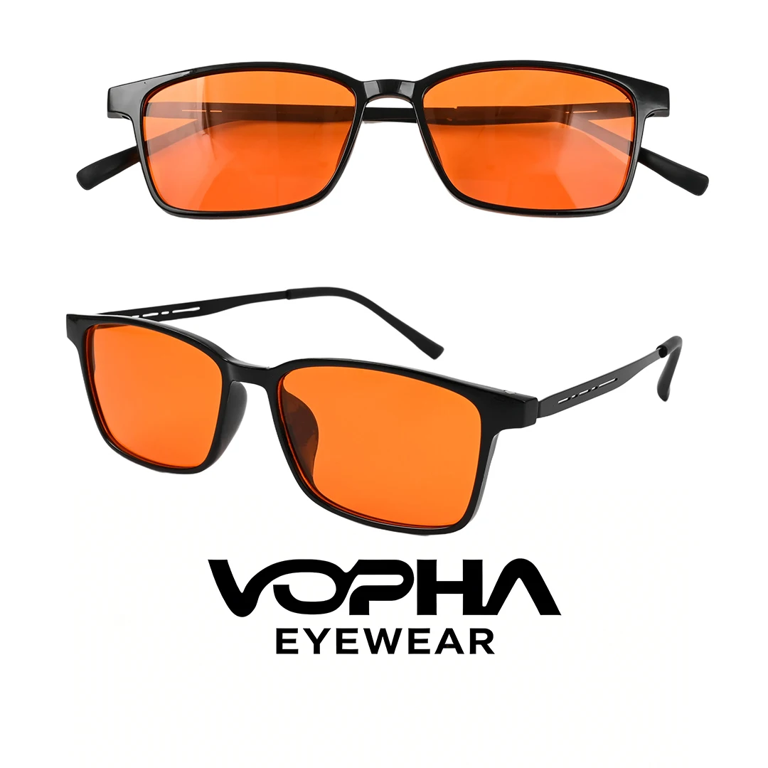 1PC 99% Orange Blue Light Blocking Glasses for Sleep- Anti Fatigue -Suitable for Screens|Game