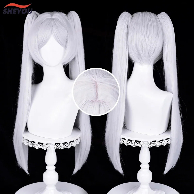 Anime Freezy At The Funeral Cosplay Wig Sky Strong Remote Freezy Heat Resistant Synthetic Hair Halloween Party Wigs Wig Cap