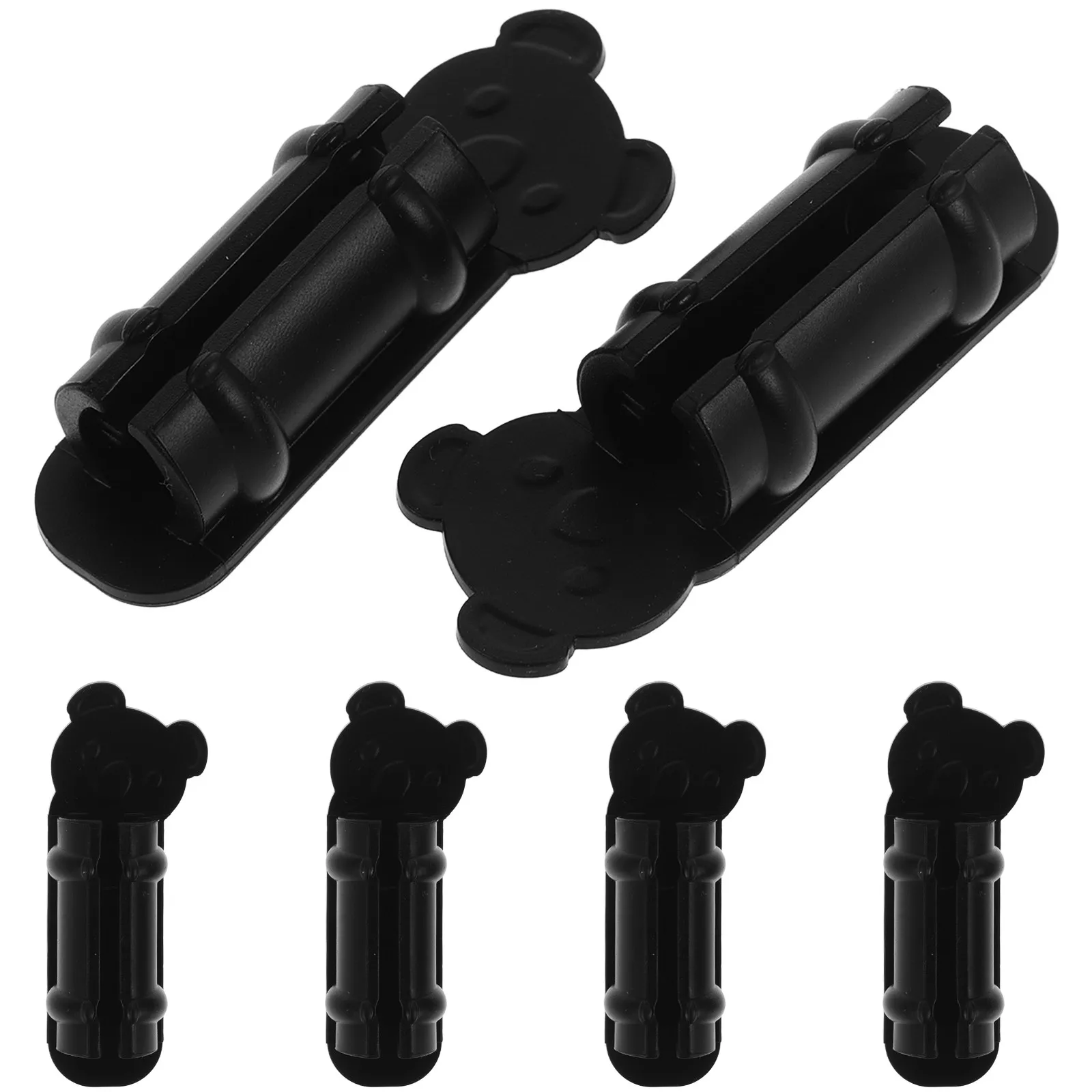 6Pcs Self-Adhesive Silicone Pen Clamps for Office School Home Use Whiteboard Marker Holder Desk Organizer Portable Pen Fixing