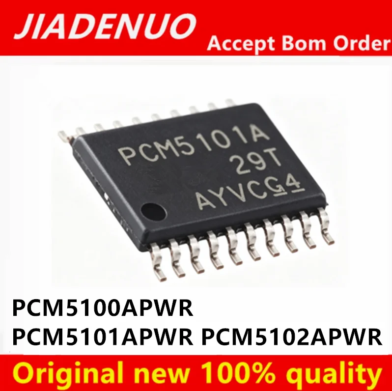 5/PCS New Original  PCM5101APWR PCM5101A PCM5100APWR PCM5100A PCM5102APWR PCM5102A TSSOP20 In Stock