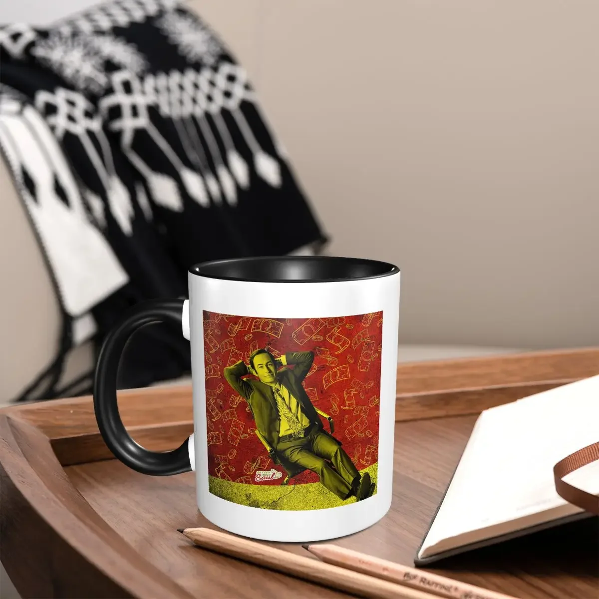 Better Call Saul Saul Goodman Mug Funny Ceramic Coffee Cups Tea Mugs Milk Cup Drinkware Gift for Friends