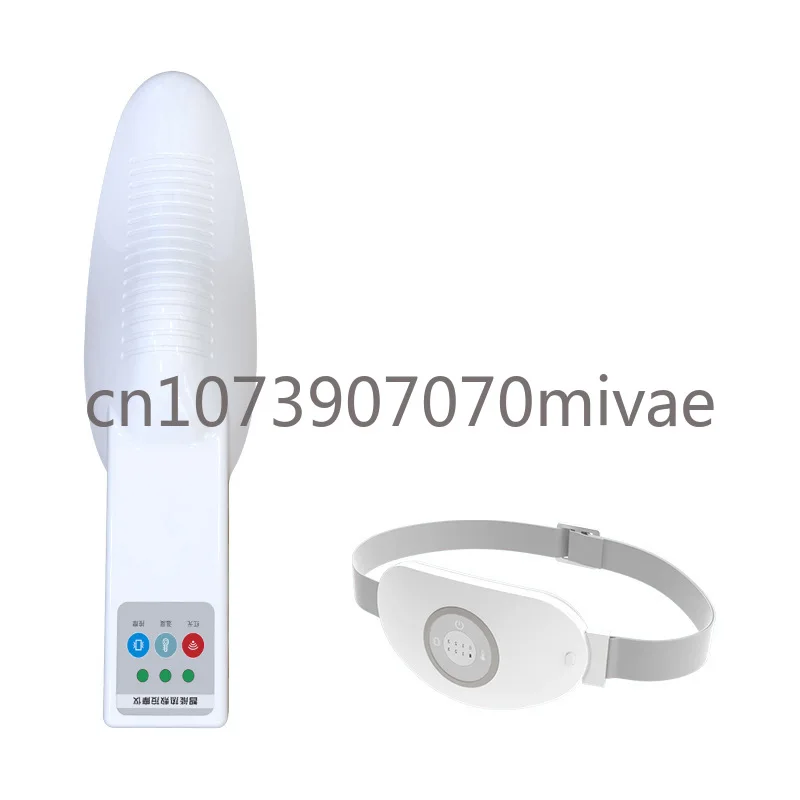 Prostate Massager Red Light Hot Compress Vibrates Men's Home, Health, Office, Sedentary, Urgent, and Frequent Urination