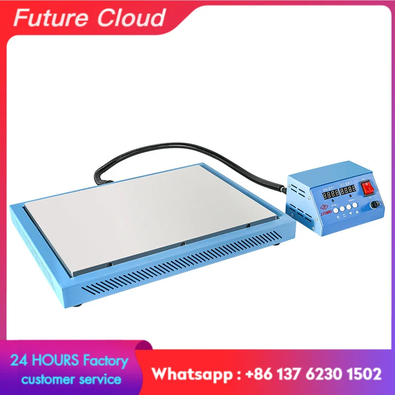 Industrial Grade High Precision 6061 Aluminum Alloy Edge Covered Split Heating Stage Adjustable Temperature Aluminum Substrate R