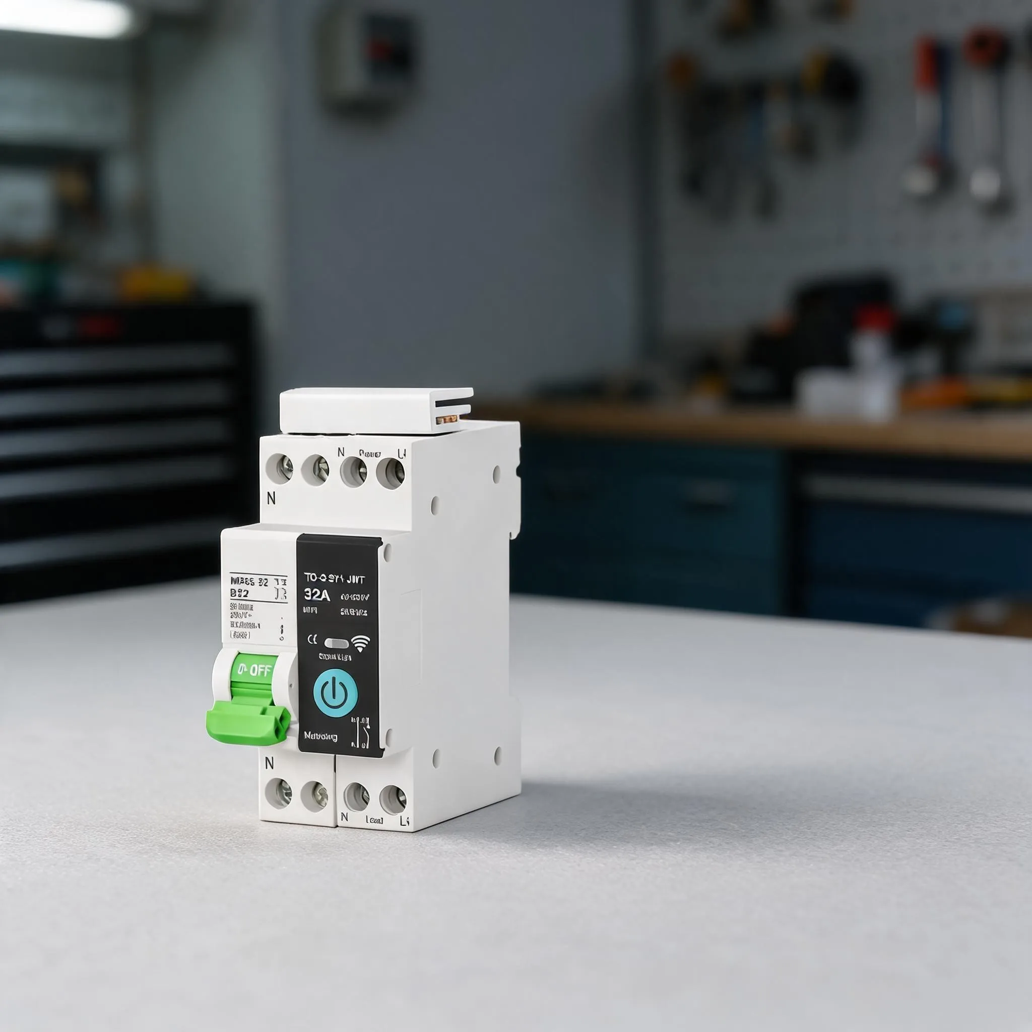 Smart Circuit Breaker Switch Smart Electricity Meter Smart Timer Switch Four Different Timer Modes Voice Control Function