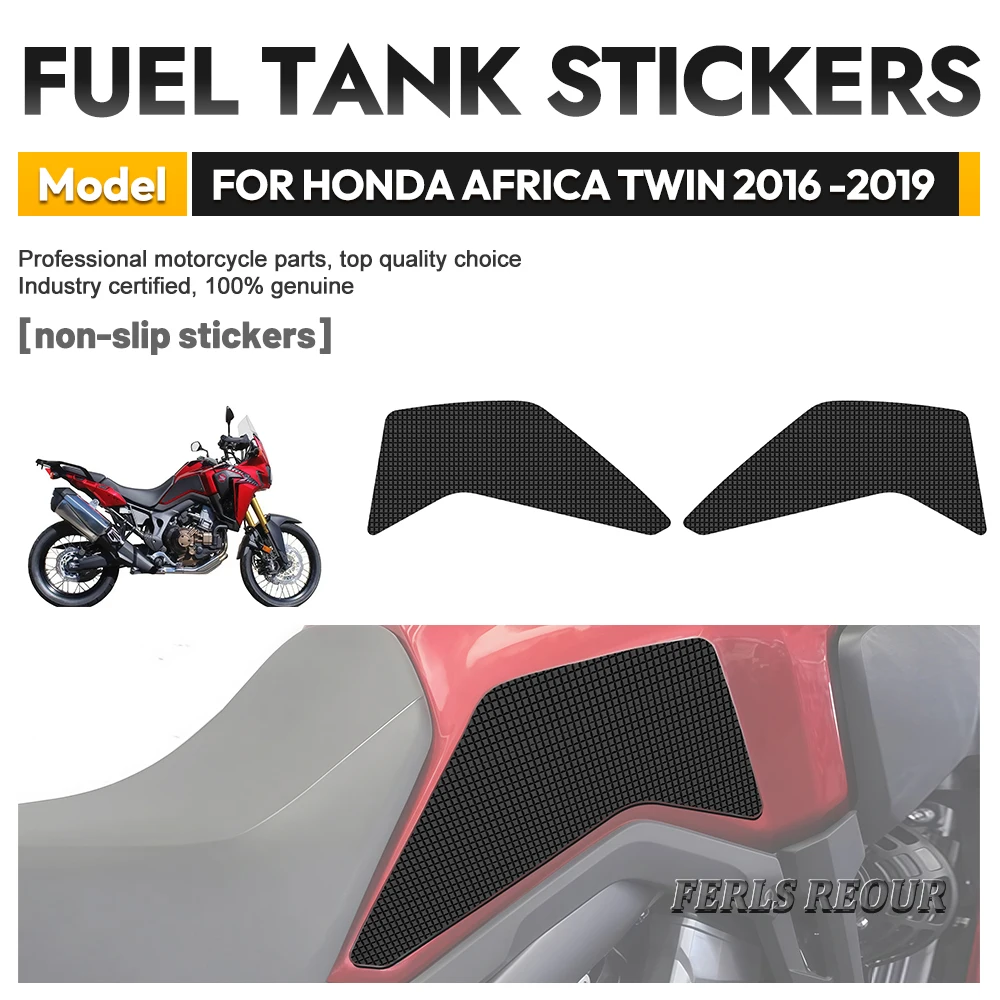 Off Road Cross Country Multi Terrain Moto Tank Grips For HONDA AFRICA TWIN 2016-2019 Wear Resistant Rubber ADV Mod Kits