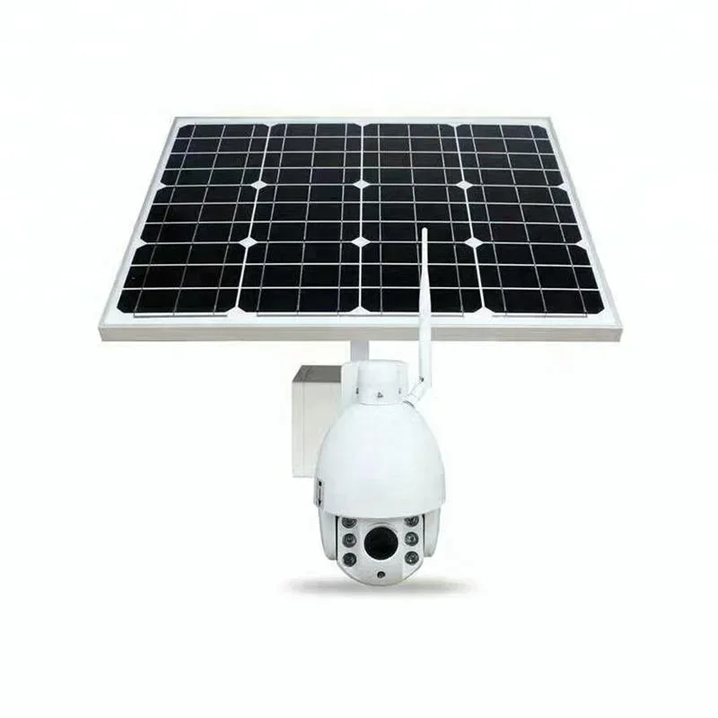 Industry Grade Outdoor PTZ 3G 4G Security CCTV Camera Solar Powered Wireless IP Camera for Remote Monitoring