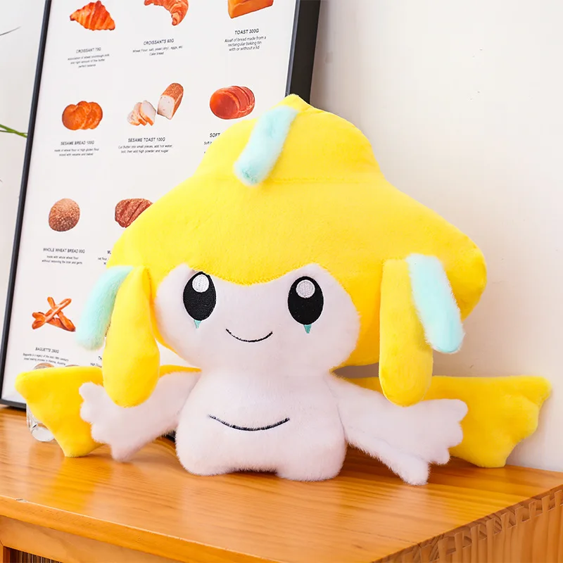 Large Jirachi Pokemon Plush Toys Doll Cartoon Ornament Stuffed Plushie Kawaii Sofa Pillow Pokémon Gift for Children - view 6
