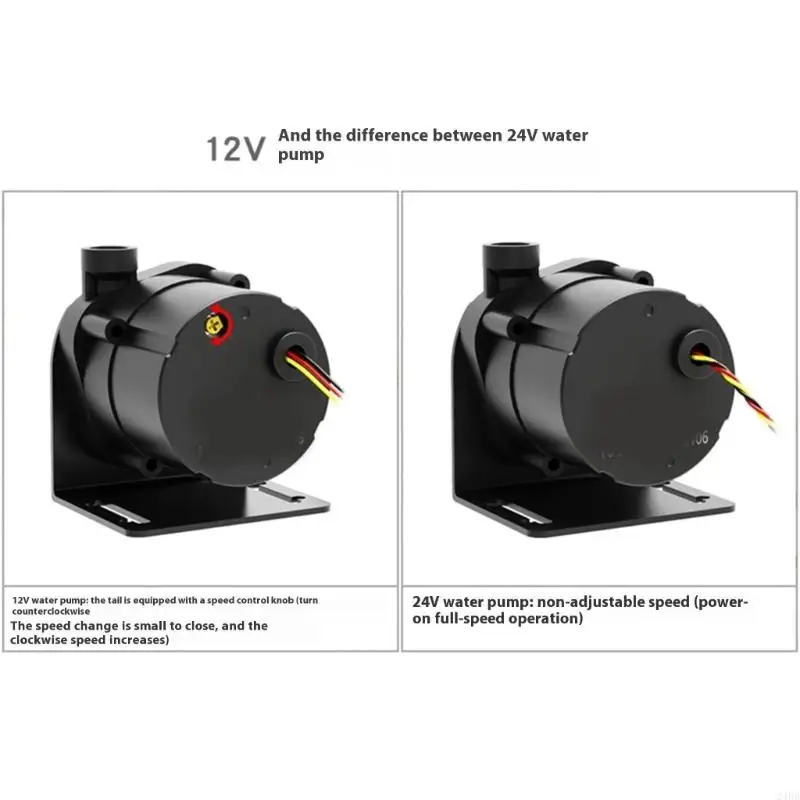 

PU SC1000 24V Бесщеточный водяной насос ABS Нейлон.