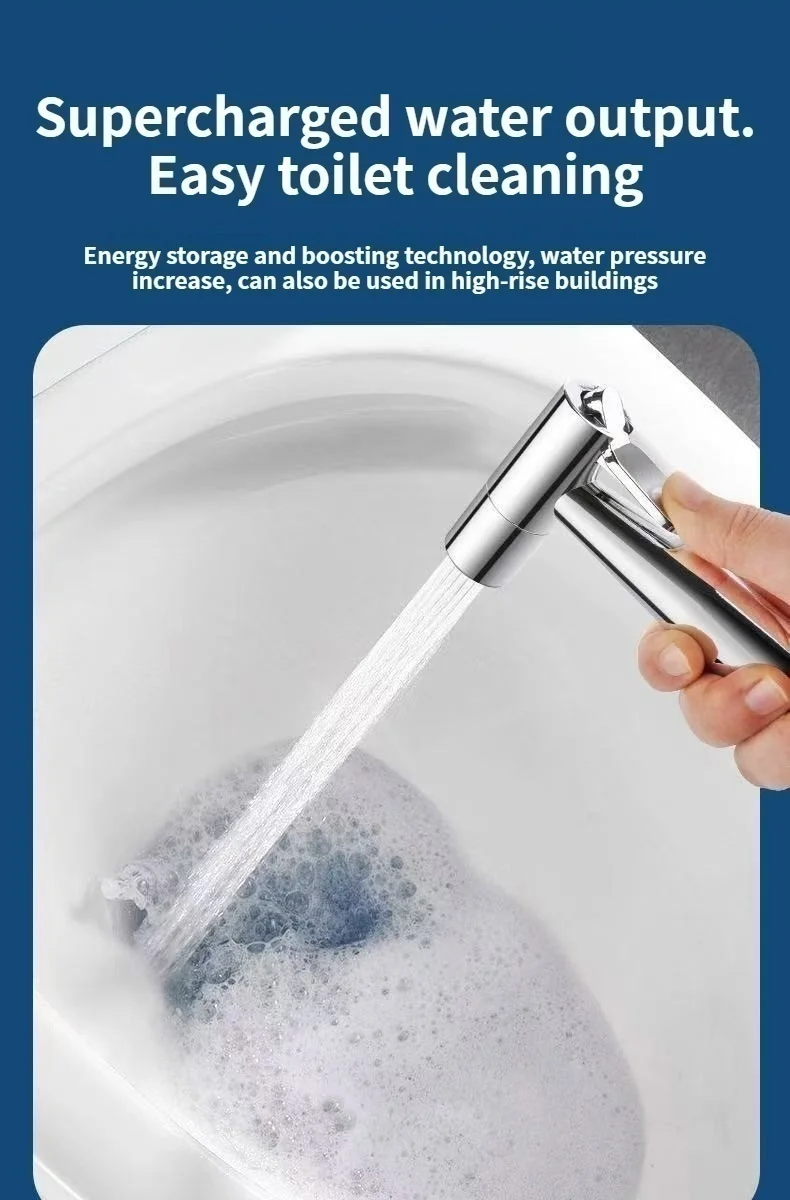 สายต่อหัวฉีดชำระภายนอกสำหรับโถสุขภัณฑ์ ท่อน้ำแรงดันสูงสำหรับชำระล้าง