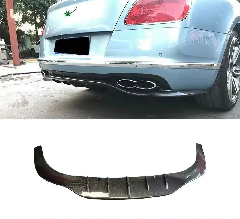 Limited Kit forBentley Continental GT 2015-2017 Upgrade W12 Carbon Fiber Body Kit Front Lip Rear Diffuser Spoiler Side Skirts