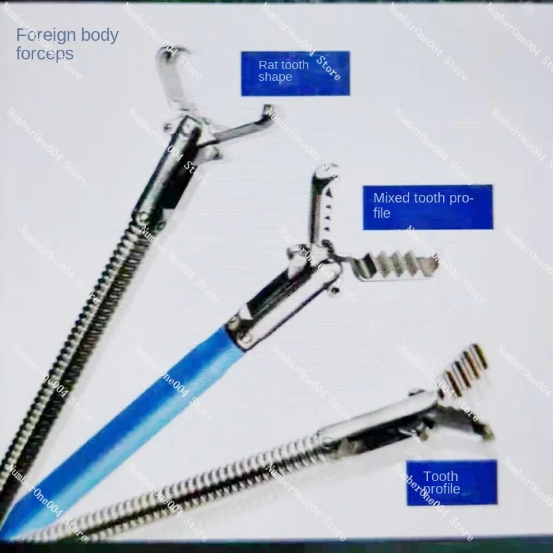 Disposable endoscopic foreign body forceps Gastrointestinal laryngeal bronchial foreign body forceps cystoscopic forceps