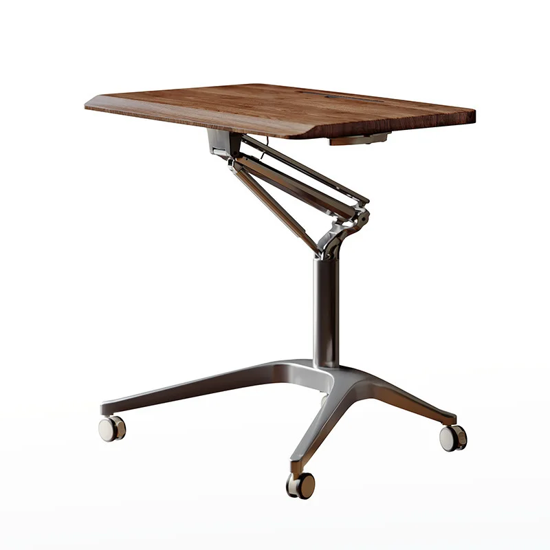 

Pneumatic lifting computer desk standing workbench home writing desk