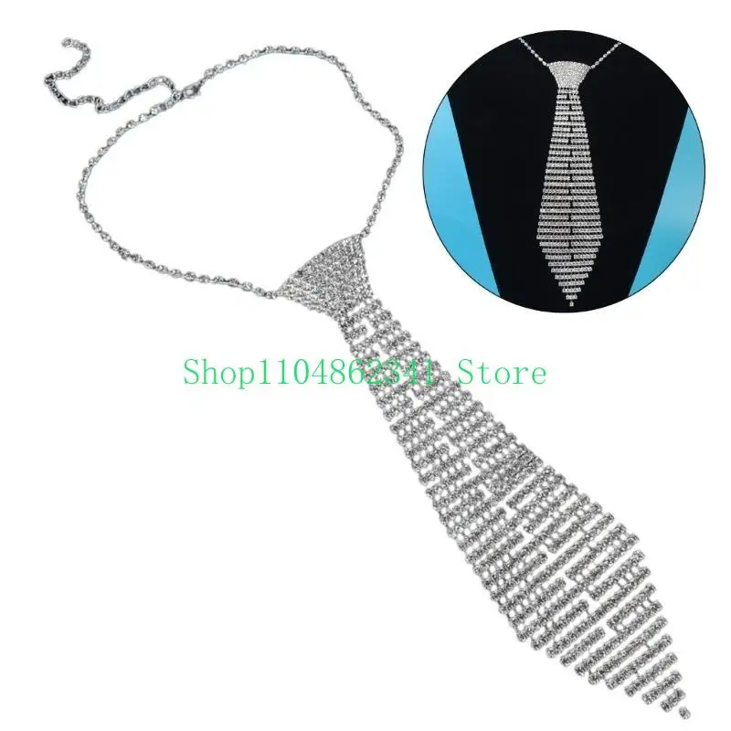 5asd Nhật Bản Nổ áo choàng NeXtie MIỄN PHÍ Tàu rhinestones Tie Women Men Party Party