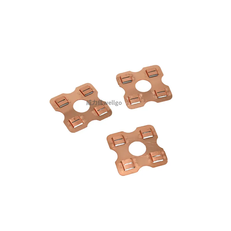 Battery Copper-nickel Composite Sheet 2*2 Battery Parts Avoidance 21700 Sinking Connector Easy Spot Welding