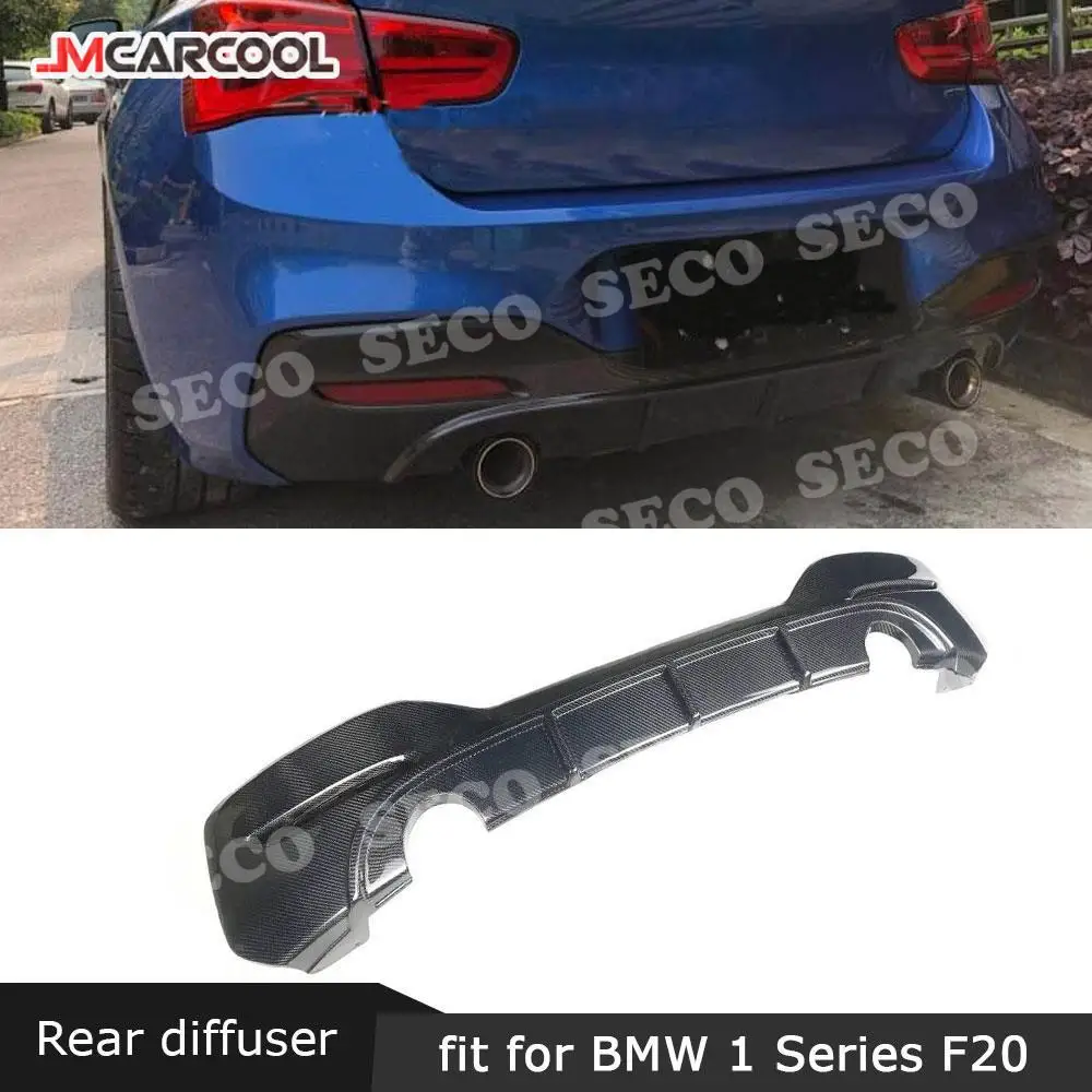 

JMCARCOOL для BMW 1 серии F20 M135i M Sport 2016-2018 задний бампер, диффузор, задняя крышка из углеродного волокна
