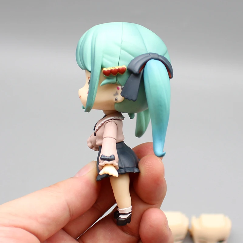 Hatsune Miku Vampire Clay Man 4" DIY Animation Figure , Cartoon Movie Anime Model Garage Kit Ornaments Decoration Doll