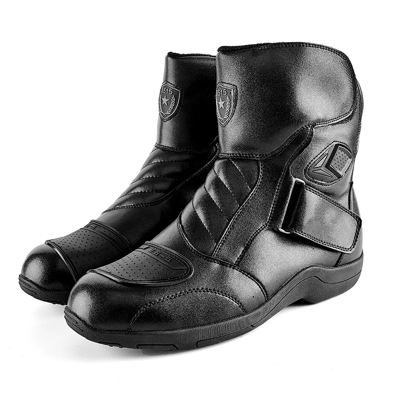 

Motorcycle Boots Men Wear-Resistant Anti-Fall Botas Moto Hombre Motorcycle Shoes Riding boots Enduro Motorcycle Boots