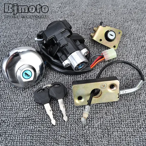 GZ 125 250 Bränsletanklock Tändningslås Säteslåsnyckel För Suzuki GZ125 1998-2003 GZ250 1999-2011 10 best sales Suzuki GZ 125 - №5