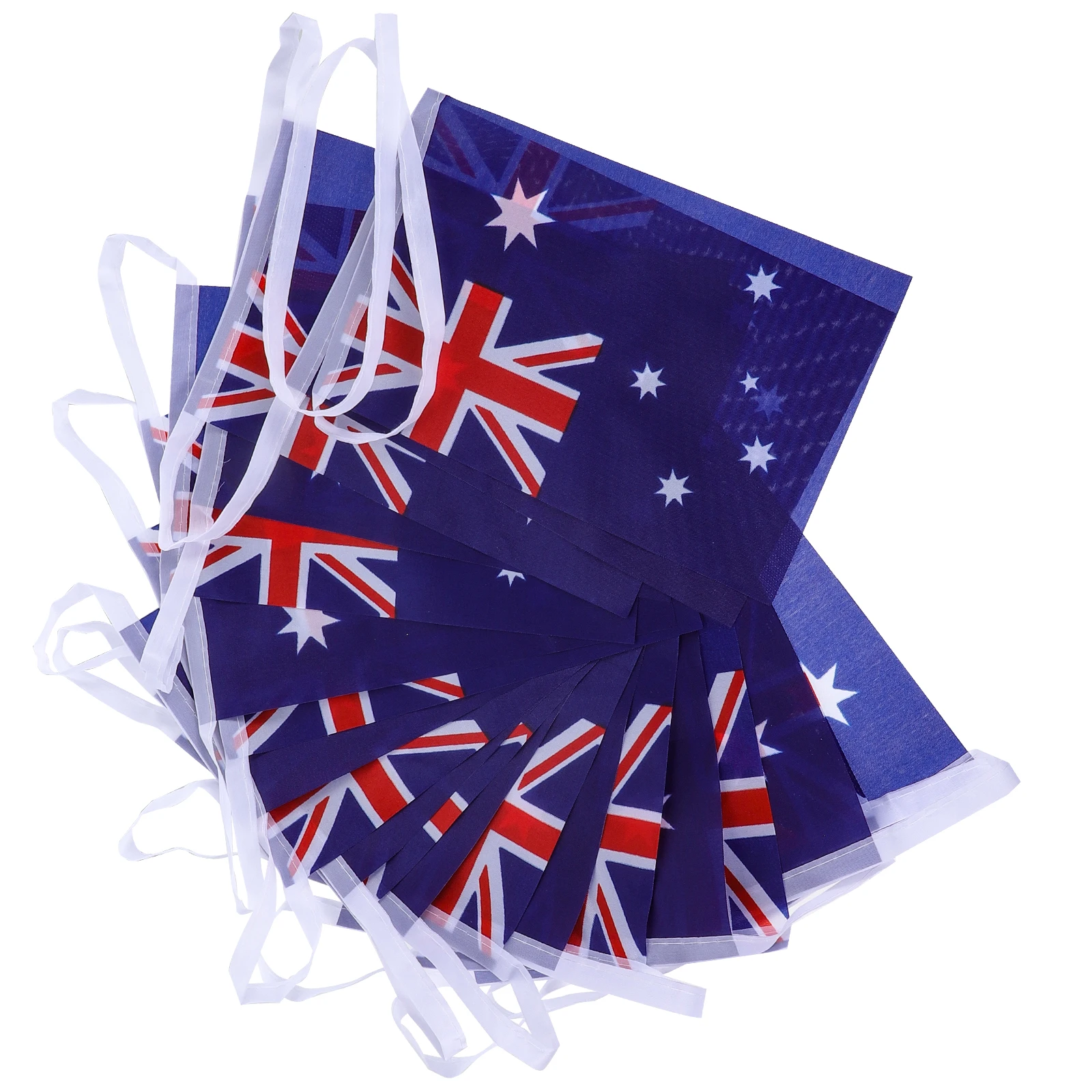 

1Set Australian String Flags Bright Fade Resistant Bunting for Party Club Sports Event Garden Home Hanging Decoration