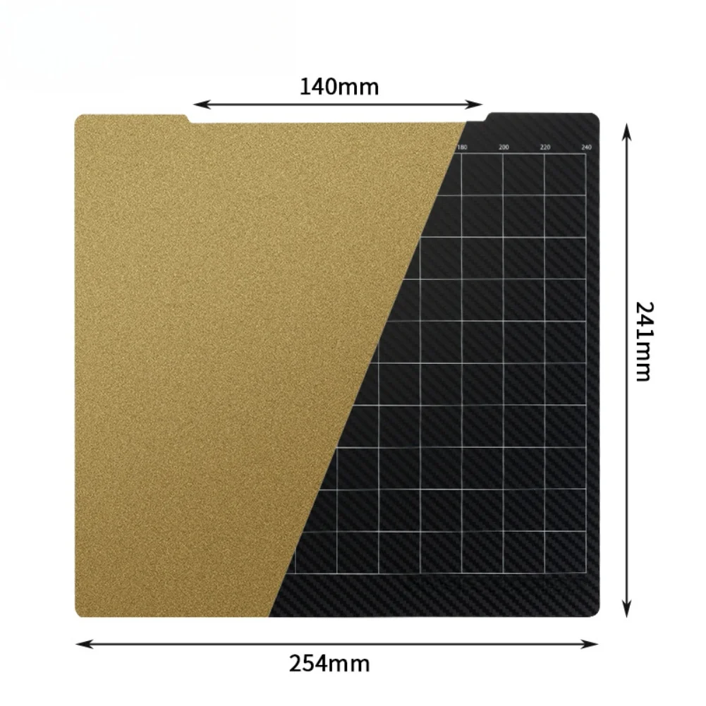 Flexible Spring Steel Steel Build Plate For Versatile 3D Printing High Elasticity Material Flexurally Resistant