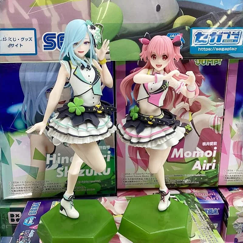 正規品-セガ-初音ミク-カラフルステージ！-クリタニ-ハルカ-モモイ-アイリ-日ノ森シズク-花里-ミノリ-フィギュア-アニメ-ギフト