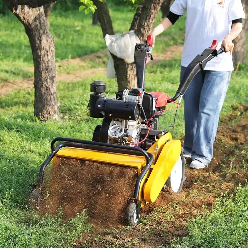 Multi-Functional Mini Agricultural Machine, Lawn Mower, Rotary Tiller & Ditcher for Farm & Garden