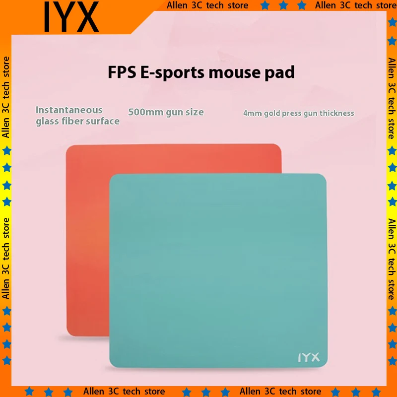 IYX CloudRock Mousepad Glass Fibre FPS Professional Gamer Mouse Pad  400x450 490x500 Esports Laptop Gaming PC Keyboard Desk Mat