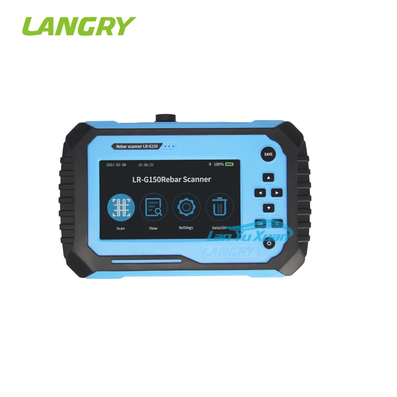 

Touch Screen Intelligent Rebar Scanner LR-G150 Inspection Of Steel Bar Detector