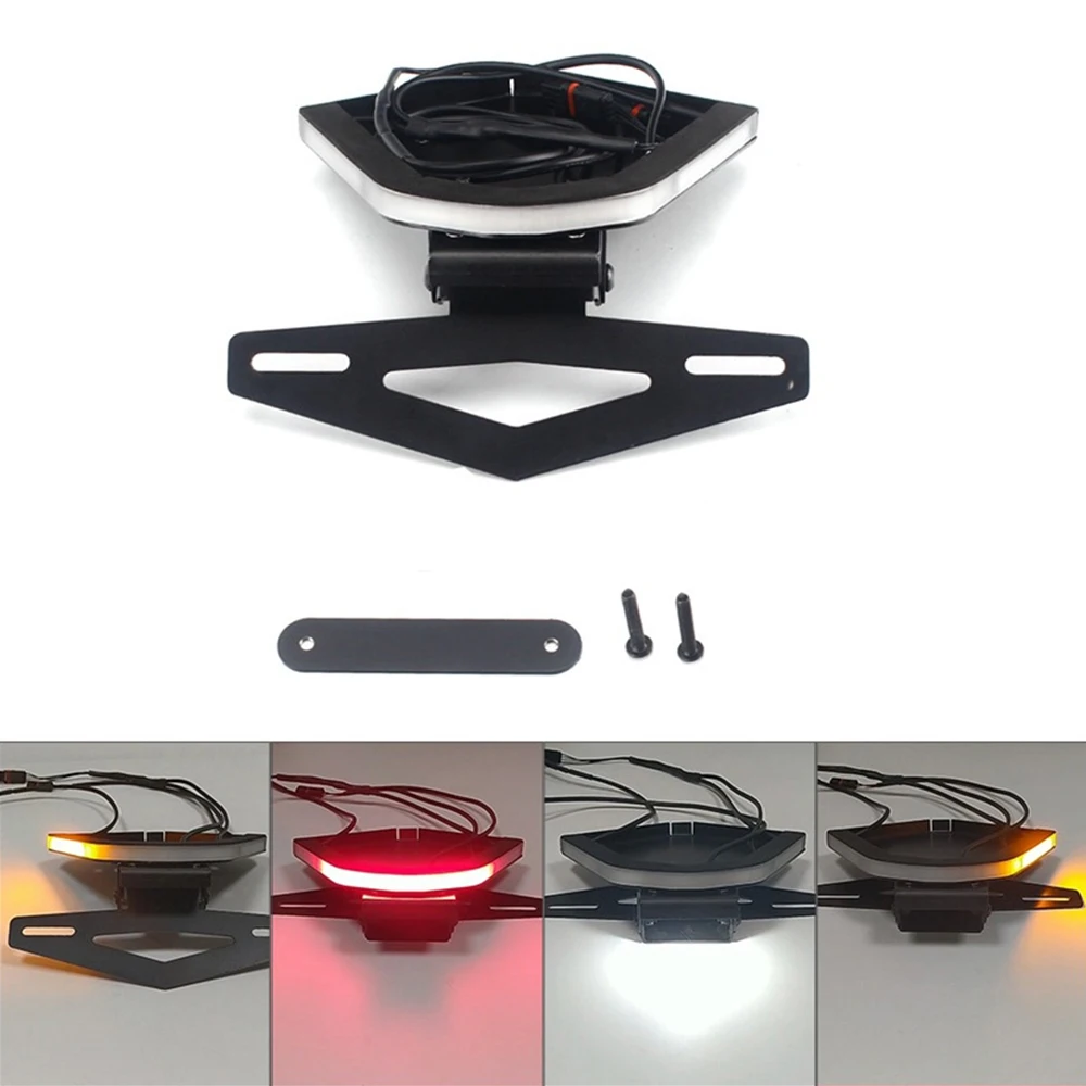 For S1000RR S1000 RR S 1000 RR 2020-2023 S1000 RR Motorcycle Rear Tail Light Brake Turn Signals Integrated LED License Bracket
