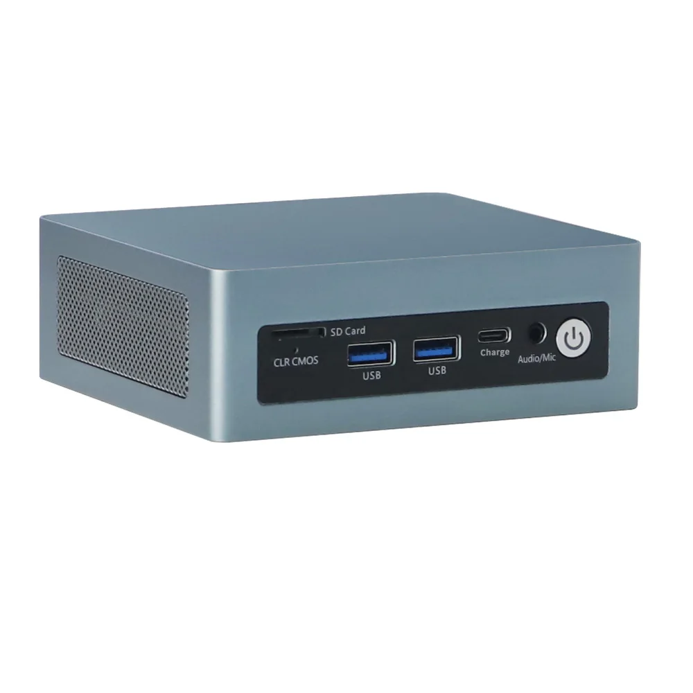 Newest Fan Mini PC Alder Lake N100 Intel Core i7 1360P 1260P i5 12450H Palm Computer DP HDMI Type-C Windows11 LAN Office TV BOX