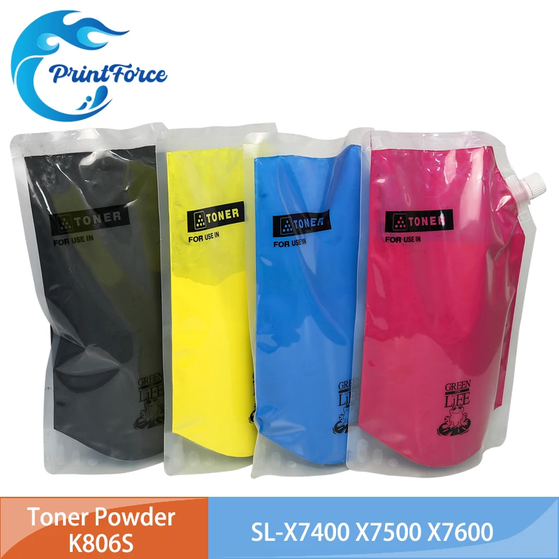 1000g 1kg CLT-K806S CLT806 High-Quality Japan Toner Powder Compatible for Samsung X7400GX X7400LX X7500GX X7500LX X7600 X7600GX