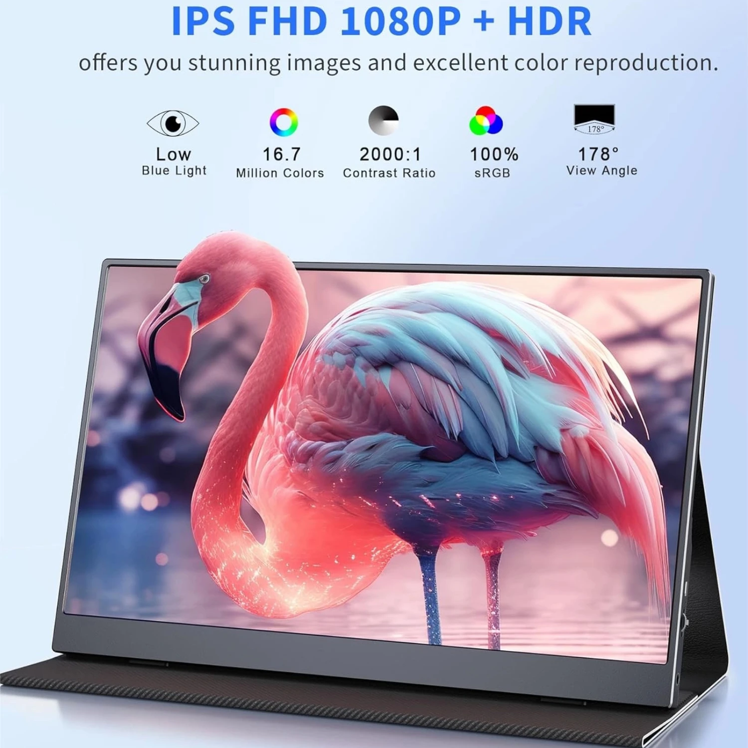 15.6 Inch Portable Monitor 108 - Pc Gaming Hp review and price